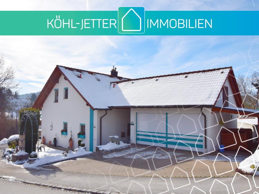 Traumhaftes Einfamilienhaus mit Doppelgarage in sonniger Lage von Jungingen! - IW_Außenansicht.JPG Branding