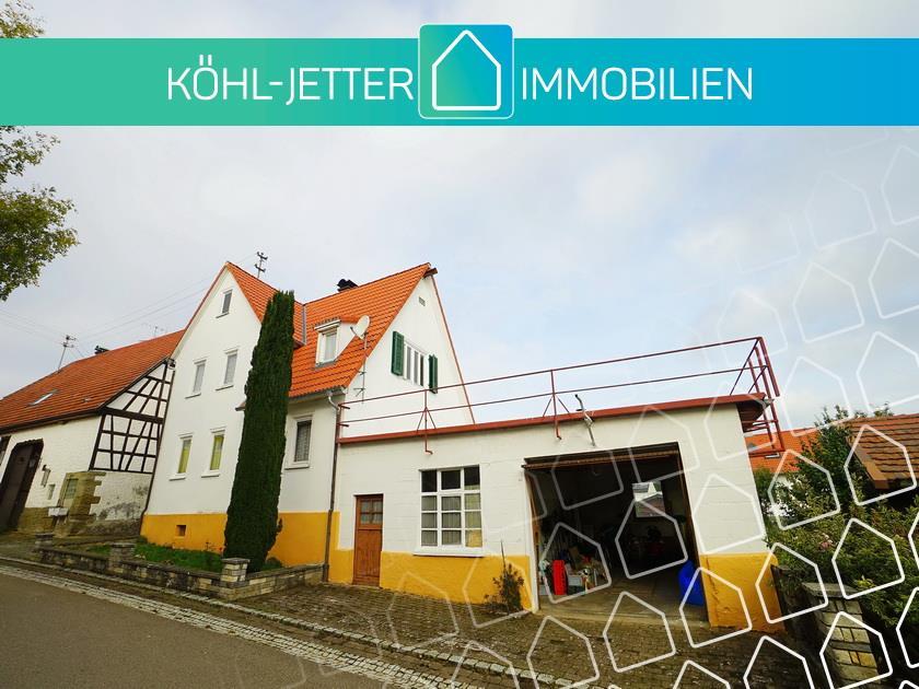 Sonniges Einfamilienhaus mit großem Grundstück in ruhiger Lage von Geislingen-Binsdorf! - Außenansicht