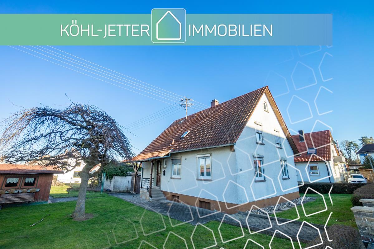 Solides Einfa­mi­li­en­haus mit viel Poten­tial in ruhiger, zentrums­naher Lage von Geislingen!, 72351 Geislingen, Einfamilienhaus