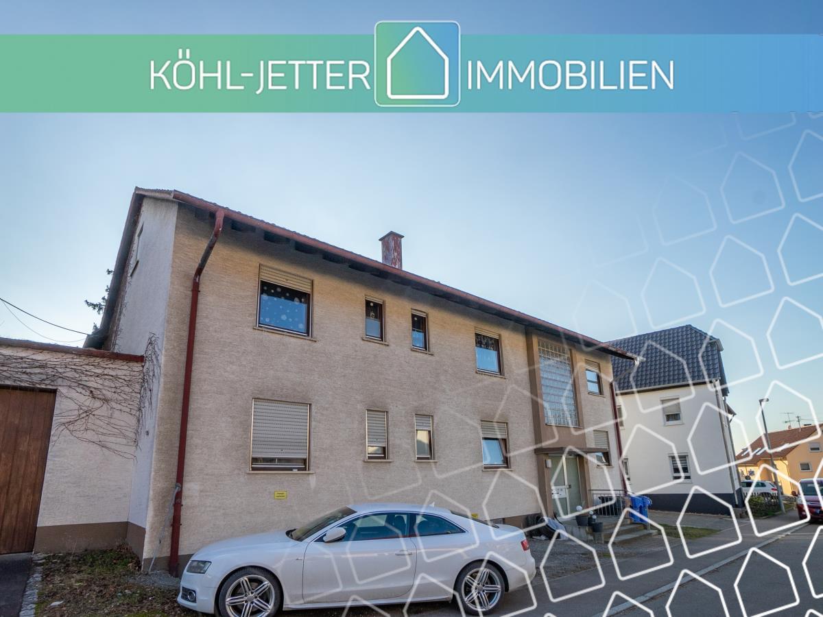 Ideale Kapital­an­lage! Solides 4‑Familienhaus in ruhiger, zentraler Lage von Bisingen!, 72406 Bisingen, Mehrfamilienhaus