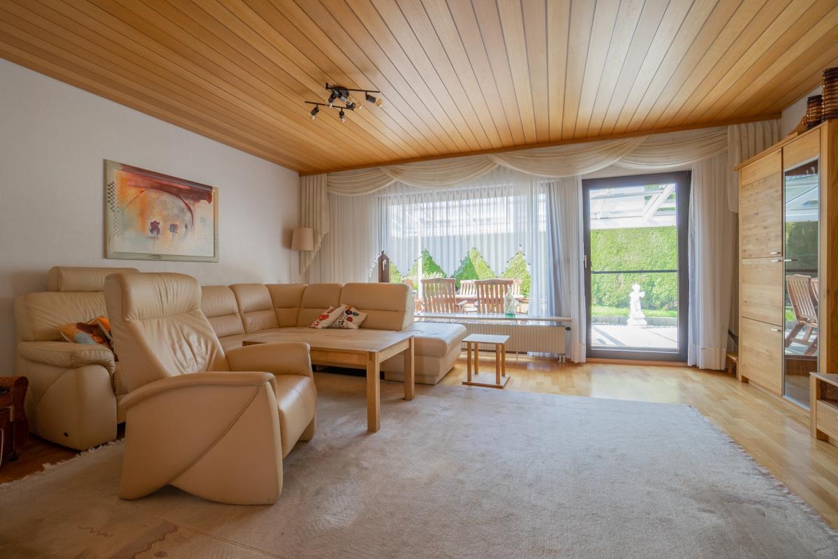 Traumhaftes, sonniges Einfamilienhaus in Top-Wohnlage von Balingen-Heselwangen! - Wohnbereich