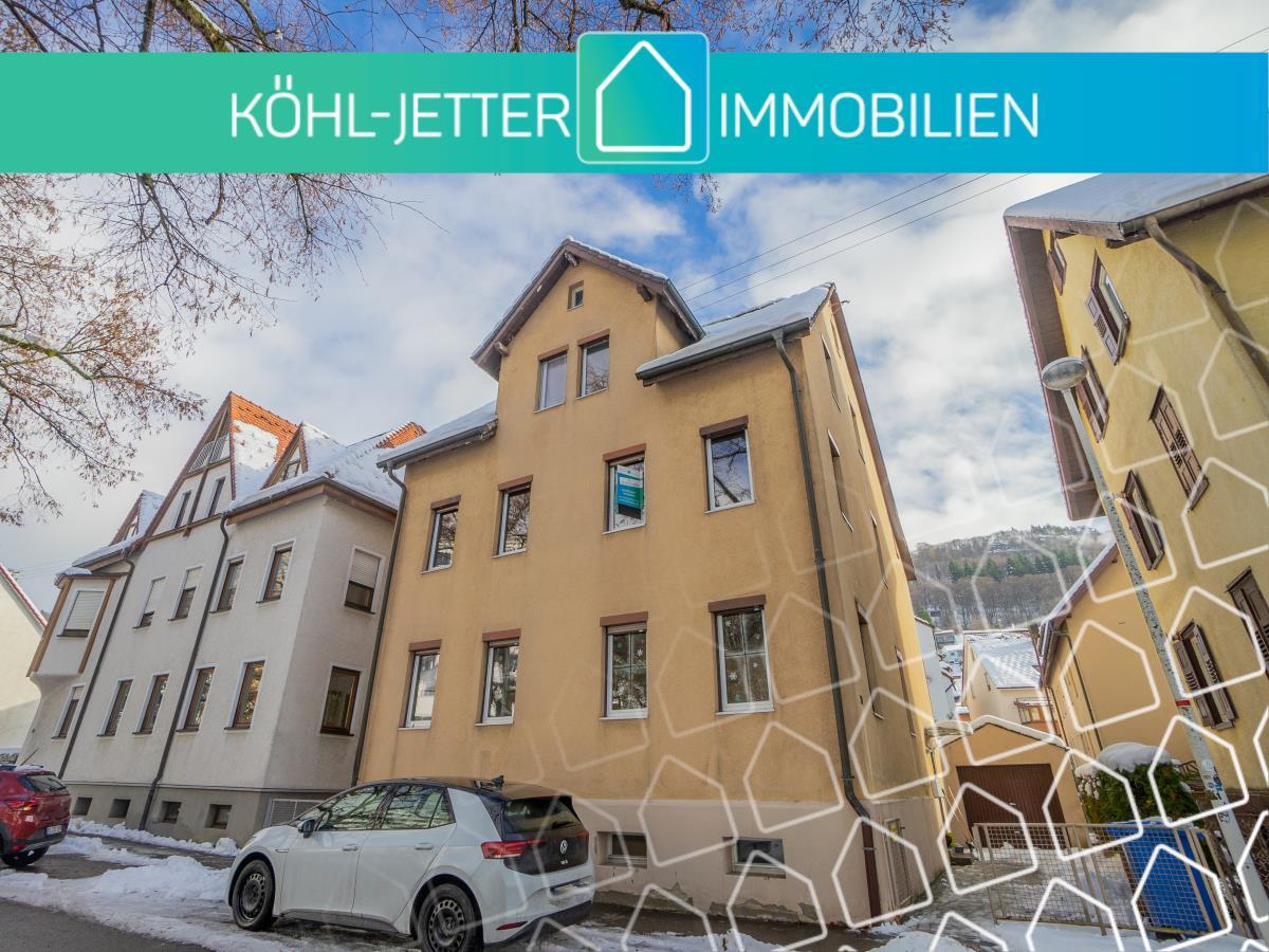 Solides Zwei-/Drei­fa­mi­li­en­haus in ruhiger, zentrums­naher Wohnlage von Albstadt-Ebingen!, 72458 Albstadt, Zweifamilienhaus
