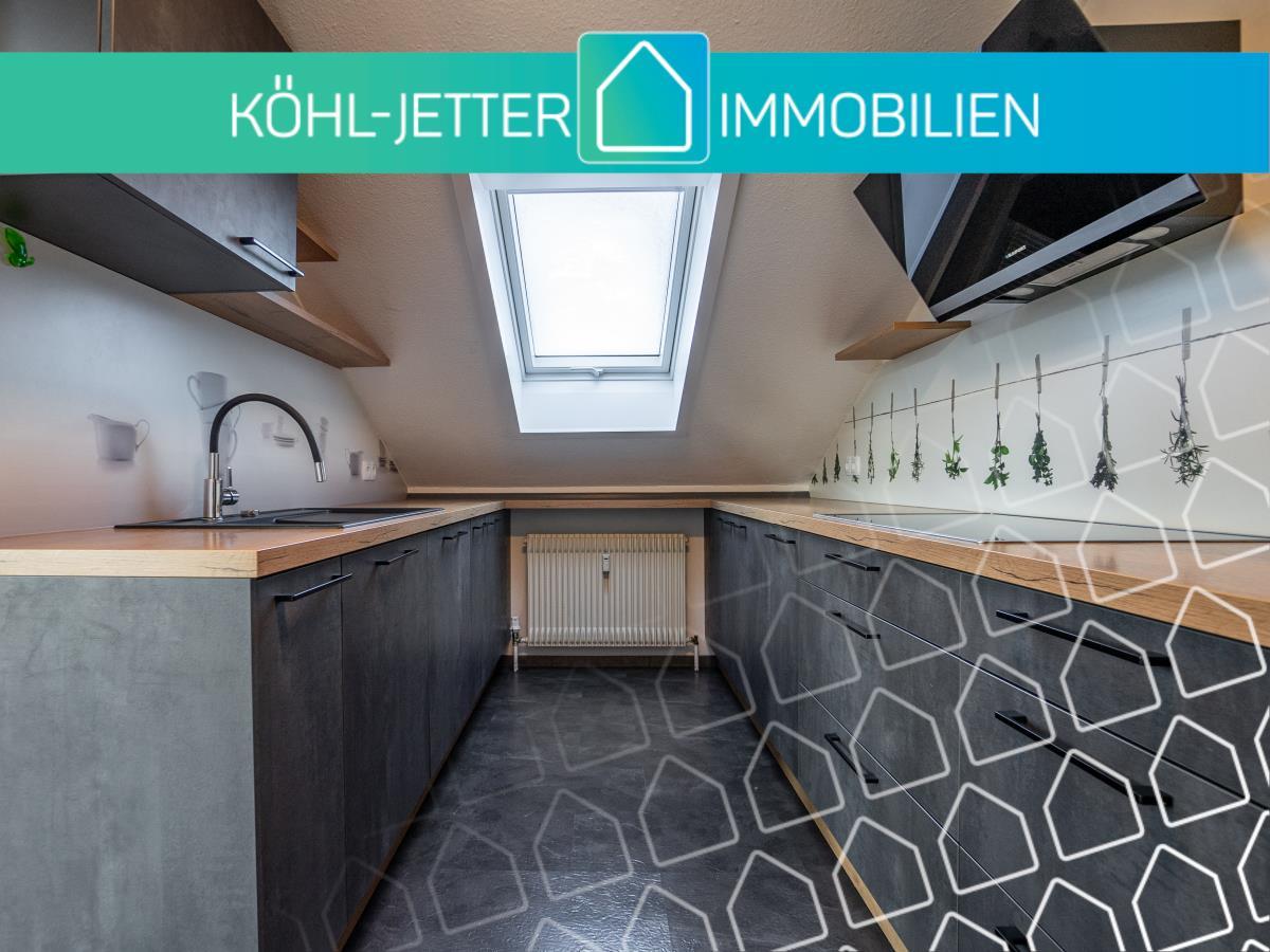 Moderne Studio­woh­nung mit hochw. Einbau­küche und Garage in begehrter Wohnlage!, 72336 Balingen, Etagenwohnung