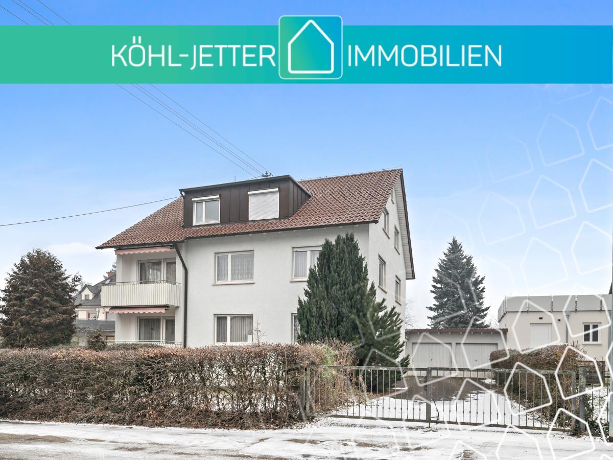 Solides Dreifa­mi­li­en­haus mit idealer Auftei­lung in beliebter, zentrums­naher Lage von Balingen!, 72336 Balingen, Mehrfamilienhaus