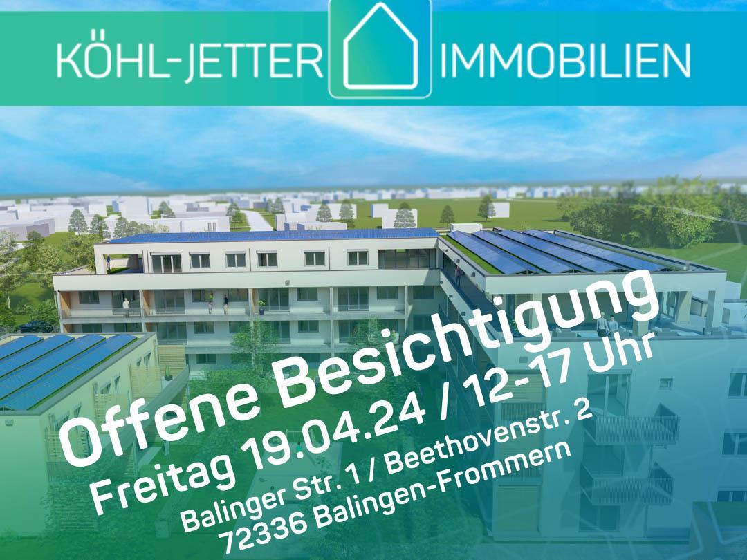 EXKLUSIV! Hochwer­tige Penthouse-Wohnungen mit TG-STPL in Balingen-Frommern!, 72336 Balingen-Frommern, Etagenwohnung