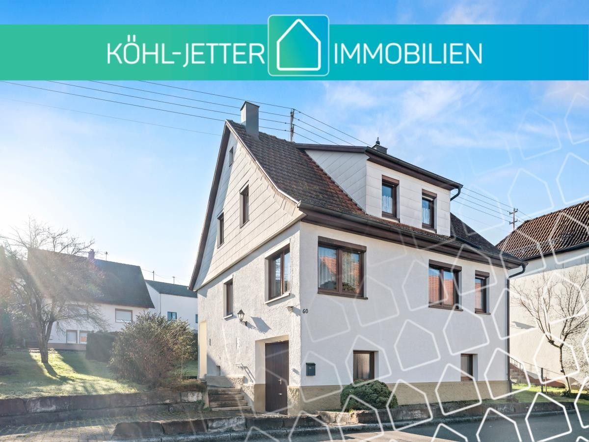 Sonniges Einfa­mi­li­en­haus mit schönem Grund­stück in zentraler, ruhiger Lage von Geislingen!, 72351 Geislingen, Einfamilienhaus