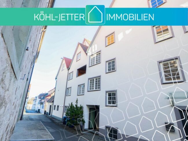 Stil­volle Kombi­na­tion aus exklu­sivem Wohn­kom­fort und Arbeiten in bester Innen­stadt­lage von Rosenfeld!, 72348 Rosenfeld, Maisonettewohnung