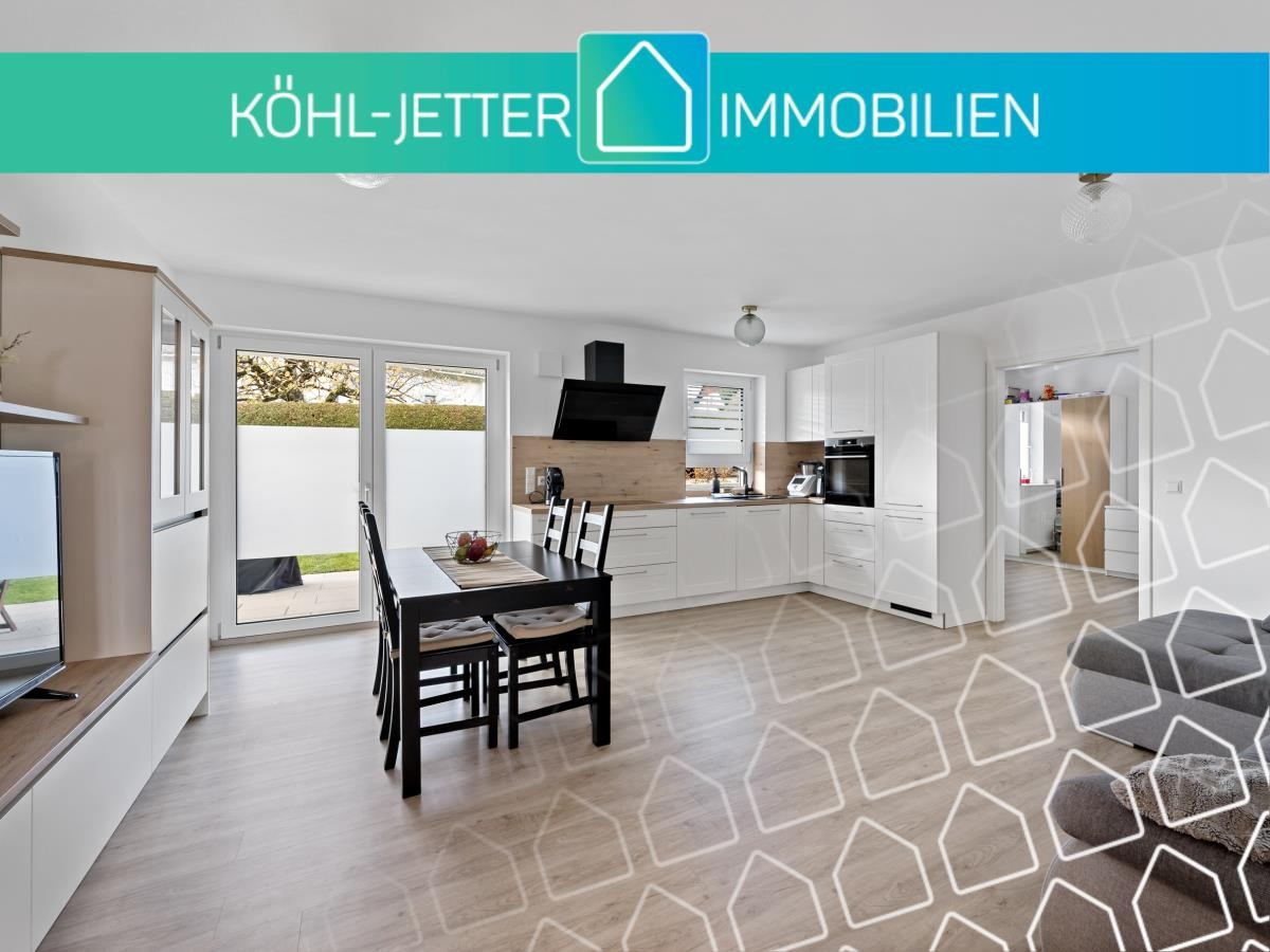Moderne, neuwer­tige 4 Zi.- Erdge­schoss­woh­nung mit TG-Stell­platz in Bodelshausen!, 72411 Bodelshausen, Etagenwohnung